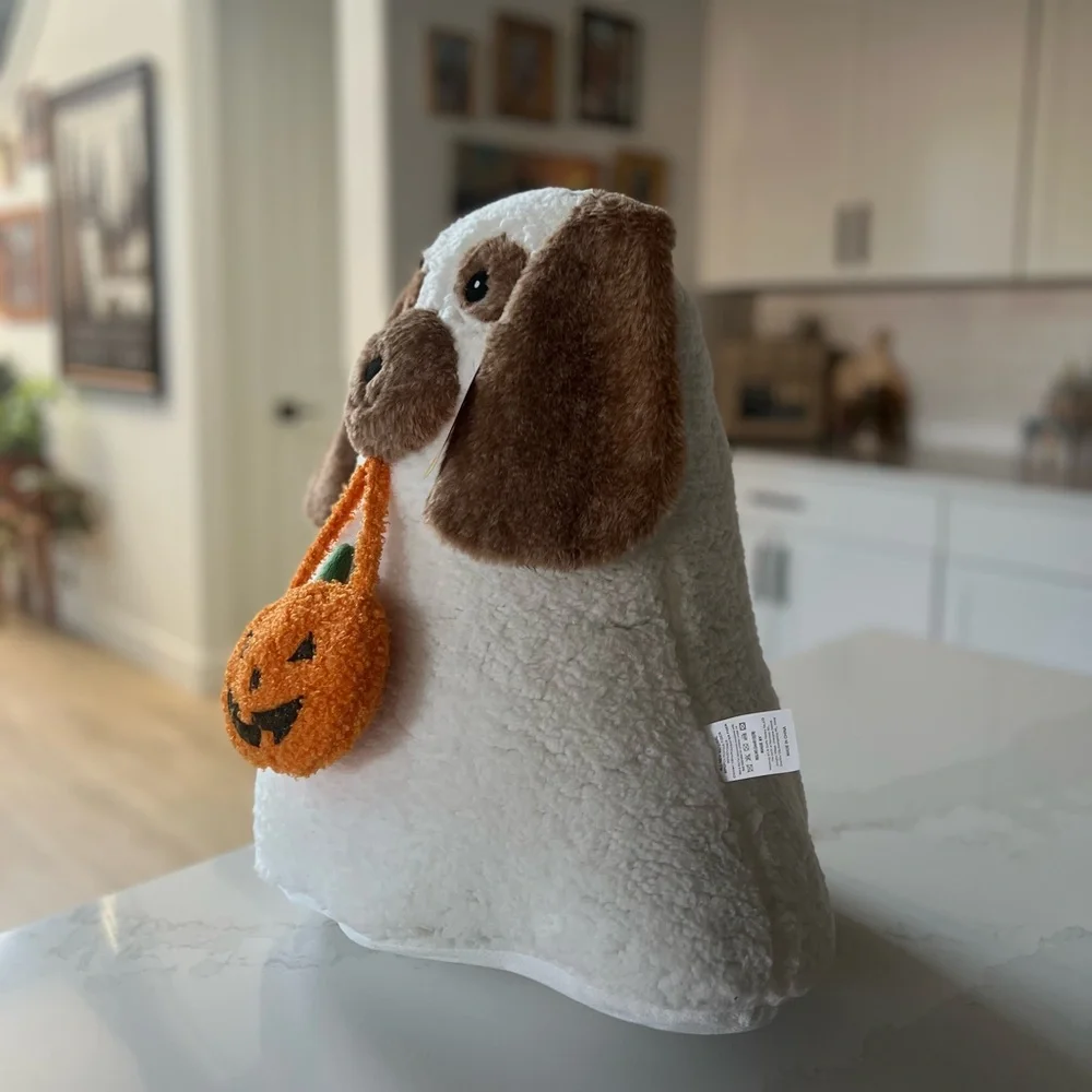 Candy Corn Lane ghost dog